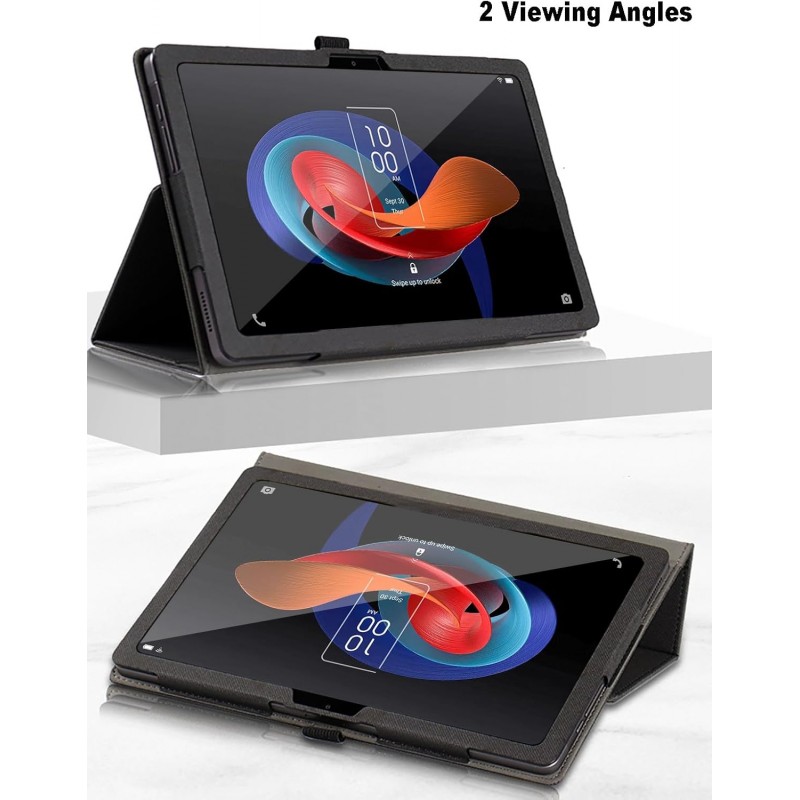 Θήκη 2Fold Leather Case with Stand TCL Tab 10 Gen2 10.1" Black