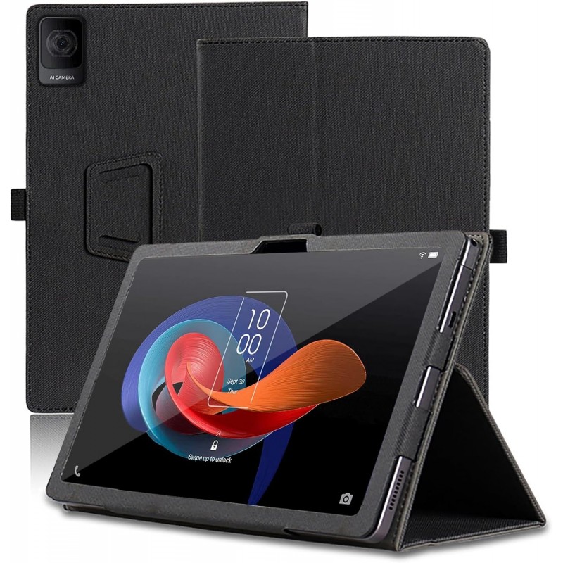 Θήκη 2Fold Leather Case with Stand TCL Tab 10 Gen2 10.1" Black
