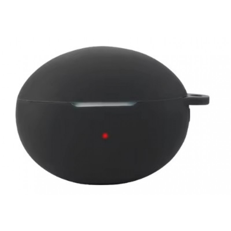 Θήκη Huawei Freebuds 6i Silicone Skin with Carabiner Black