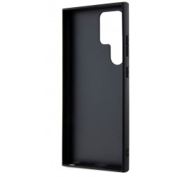 Θήκη Ferrari PU Leather Bottom Carbon Case Samsung Galaxy S24 Ultra 5G S928 Black