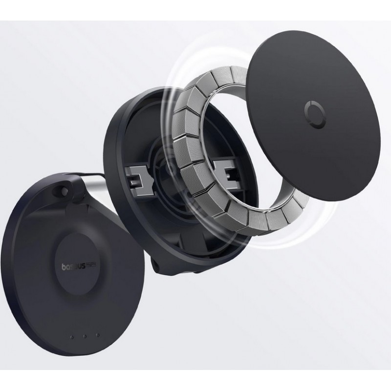 Βάση Αυτοκινήτου Baseus MagPro Magnetic Foldable Phone Mount Cluster Black