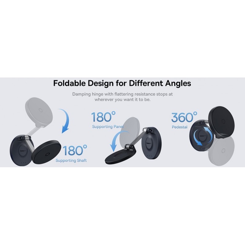 Βάση Αυτοκινήτου Baseus MagPro Magnetic Foldable Phone Mount Cluster Black
