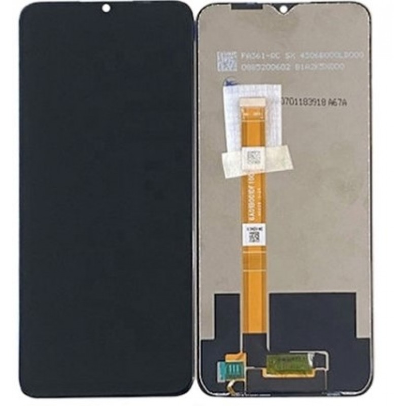 Οθόνη LCD & Μηχανισμός Αφής Realme 7i (Global) Black Grade A με 3 Χρόνια Εγγύηση