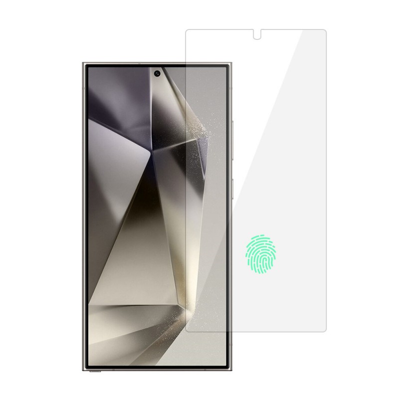 Γυαλί Προστασίας Samsung Galaxy S24 Ultra 5G S928 Tempered Glass 9H AntiCrash / AntiShock (With Fingerprint Unlock) 