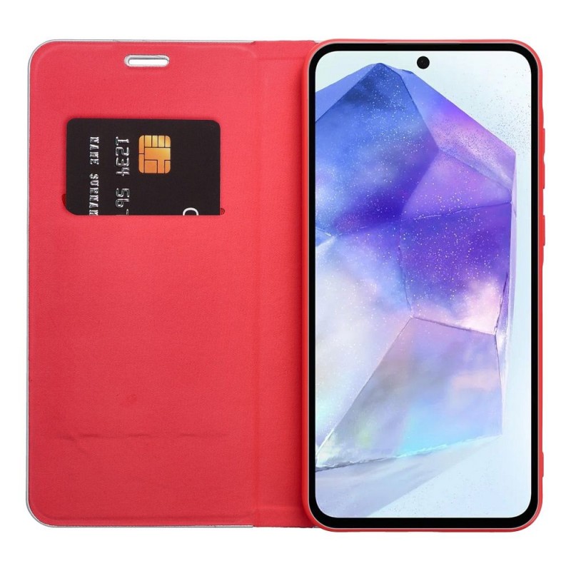 Θήκη Book Luna Samsung Galaxy A15 5G / 4G SM-A156 Red