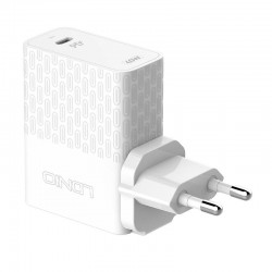 Φορτιστής Ταξιδιού Ldnio Adapter A1405C USB-C 40W & USB-C to Lightning Cable White