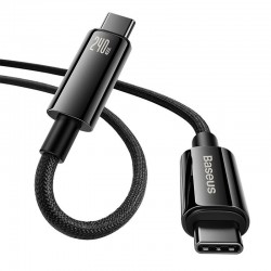 Καλώδιο Φόρτισης Baseus Cable Tungsten USB-C to USB-C Super Charge 240W 3m Black (CAWJ040201) Black