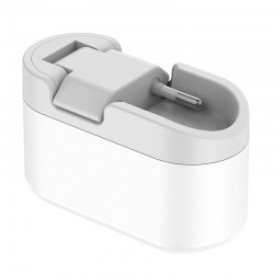 Φορτιστής Ταξιδιού Budi 3 Θύρες USB-A και Θύρα USB-C Power Delivery Quick Charge (White)