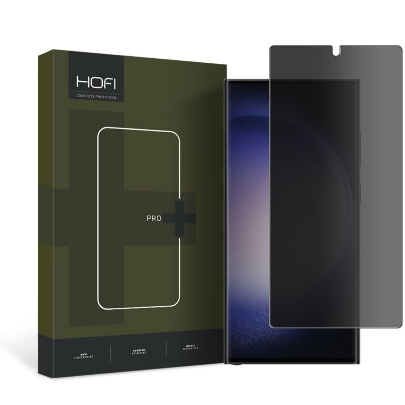 Γυαλί Προστασίας Hofi Anti-Spy Full Face Samsung Galaxy S25 5G SM-S931 Tempered Glass 9H AntiCrash / AntiShock Privacy