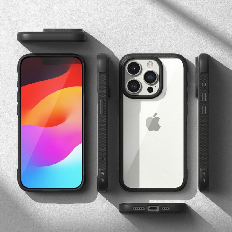 Θήκη Ringke Fusion Bold Apple iPhone 15 Pro Max (6.7") Black