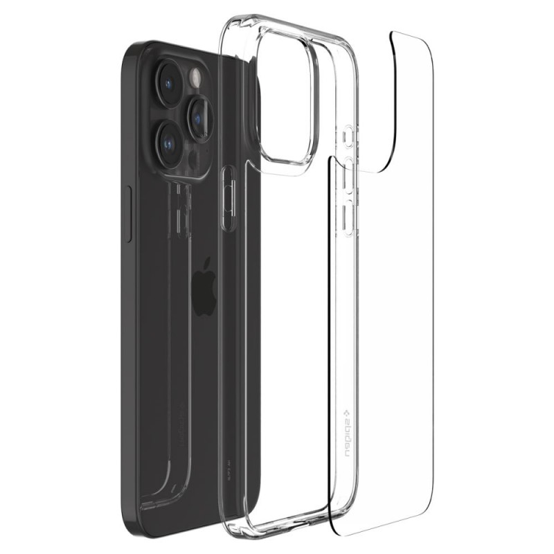 Θήκη Spigen Airskin Hybrid MagSafe Apple iPhone 15 Pro (6.1") Crystal Clear (ACS06697)