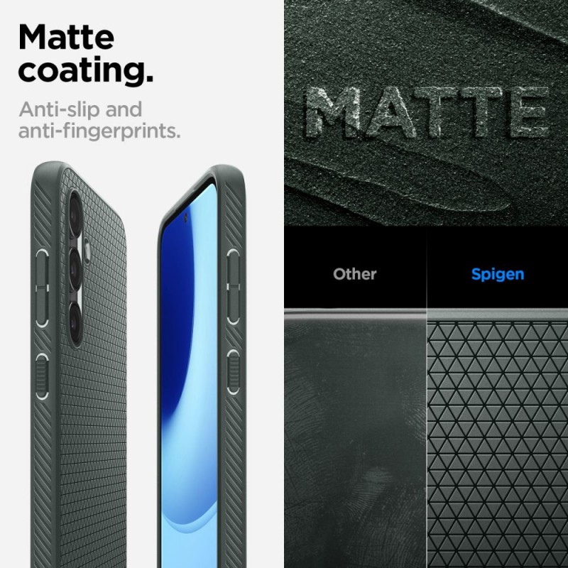 Θήκη Spigen Liquid Air Samsung Galaxy S24 FE 5G S721 Abyss Green (ACS08619)