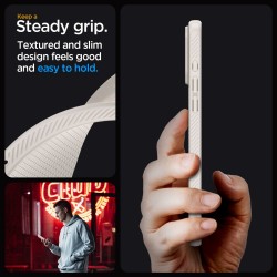 Θήκη Spigen Liquid Air Apple iPhone 15 Pro (6.1") Natural Titanium (ACS07217)