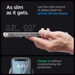 Θήκη Spigen Ultra Hybrid Mag MagSafe Apple iPhone 15 Pro (6.1") Carbon Fiber (ACS06717)