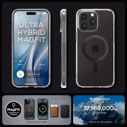 Θήκη Spigen Ultra Hybrid Mag MagSafe Apple iPhone 15 Pro (6.1") Carbon Fiber (ACS06717)