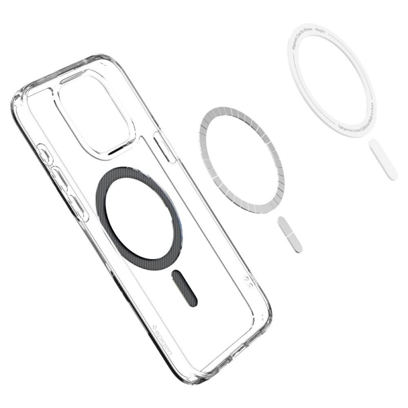 Θήκη Spigen Ultra Hybrid Mag MagSafe Apple iPhone 15 Pro (6.1") Carbon Fiber (ACS06717)