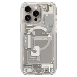 Θήκη Spigen Ultra Hybrid MagSafe Apple iPhone 15 Pro Max (6.7") Zero One Natural Titanium (ACS07211)