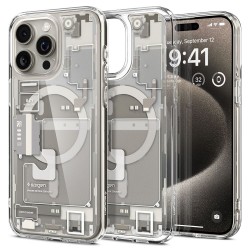 Θήκη Spigen Ultra Hybrid MagSafe Apple iPhone 15 Pro Max (6.7") Zero One Natural Titanium (ACS07211)