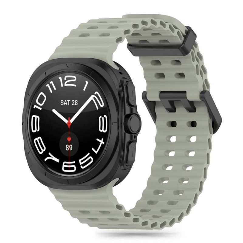 Ανταλλακτικό λουράκι Tech-Protect Samsung Galaxy Watch Ultra (47mm) Silicone Olive Green Ανταλλακτικό λουράκι Tech-Protect Samsung Galaxy Watch Ultra (47mm) Silicone Olive Green