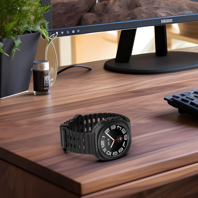 Ανταλλακτικό λουράκι Tech-Protect Samsung Galaxy Watch Ultra (47mm) Silicone Olive Green Ανταλλακτικό λουράκι Tech-Protect Samsung Galaxy Watch Ultra (47mm) Silicone Olive Green