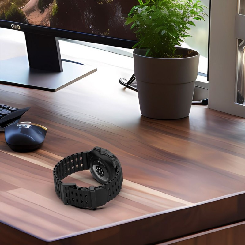 Ανταλλακτικό λουράκι Tech-Protect Samsung Galaxy Watch Ultra (47mm) Silicone Olive Green Ανταλλακτικό λουράκι Tech-Protect Samsung Galaxy Watch Ultra (47mm) Silicone Olive Green
