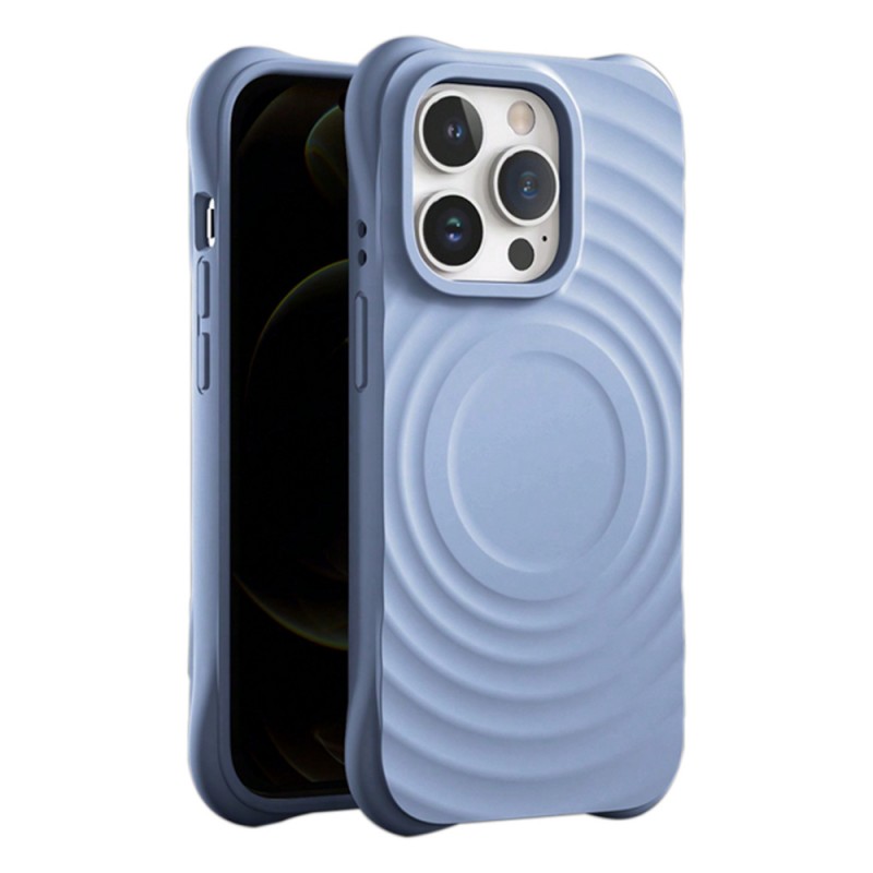 Θήκη Real Smooth Silicone Circle Mag Case Apple iPhone 13 (6.1") Blue