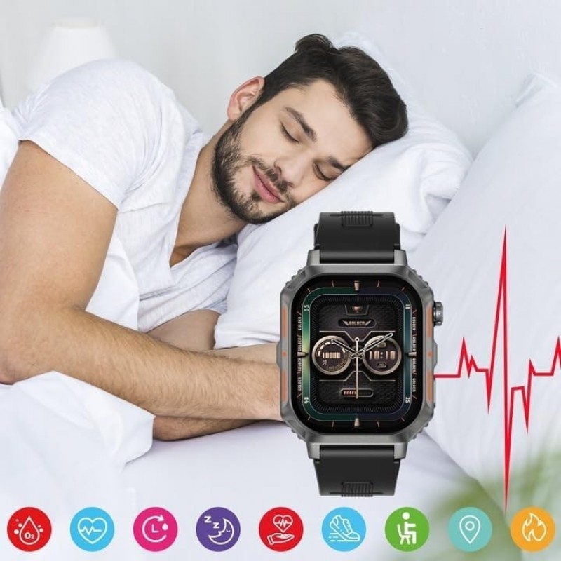 Smartwatch Riversong Motive 8s Space Gray
