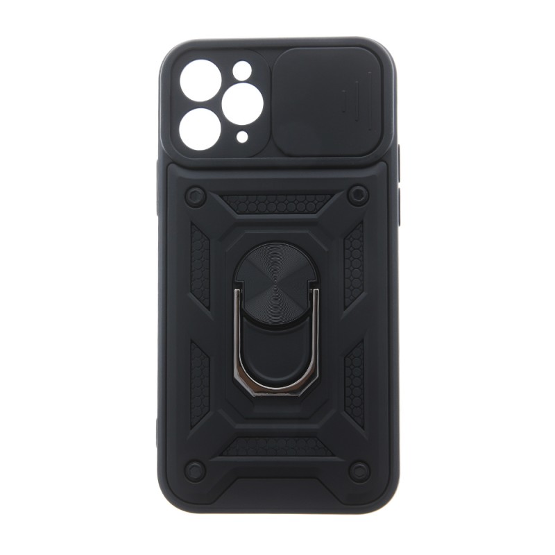 Θήκη Defender Slide Magnetic Stand Xiaomi Redmi 13C 5G Shockproof Black Θήκη Defender Slide Magnetic Stand Xiaomi Redmi 13C 5G Shockproof Black
