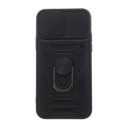 Θήκη Defender Slide Magnetic Stand Xiaomi Redmi 13C 5G Shockproof Black Θήκη Defender Slide Magnetic Stand Xiaomi Redmi 13C 5G Shockproof Black