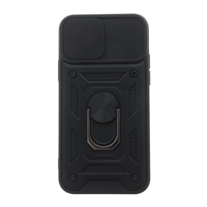 Θήκη Defender Slide Magnetic Stand Xiaomi Redmi 13C 5G Shockproof Black Θήκη Defender Slide Magnetic Stand Xiaomi Redmi 13C 5G Shockproof Black