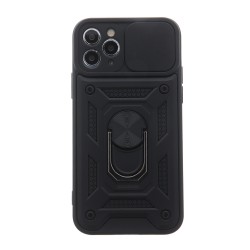 Θήκη Defender Slide Magnetic Stand Xiaomi Redmi 13C 5G Shockproof Black Θήκη Defender Slide Magnetic Stand Xiaomi Redmi 13C 5G Shockproof Black