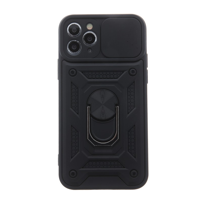 Θήκη Defender Slide Magnetic Stand Xiaomi Redmi 13C 5G Shockproof Black Θήκη Defender Slide Magnetic Stand Xiaomi Redmi 13C 5G Shockproof Black