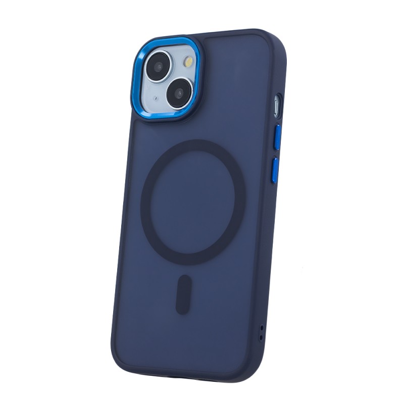 Θήκη Frozen Mag Case Apple iPhone 13 (6.1") Navy Blue