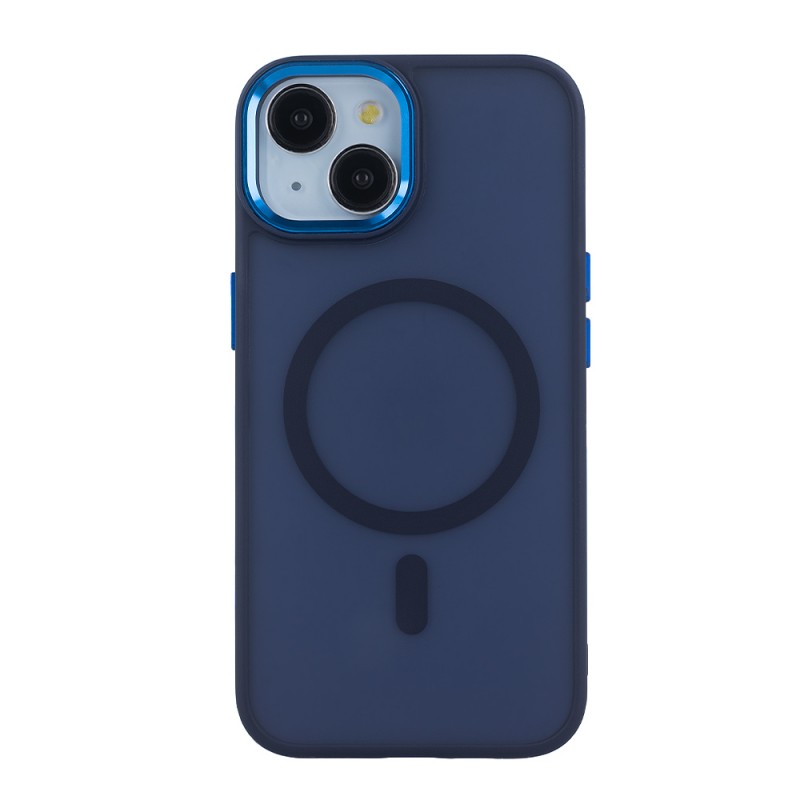 Θήκη Frozen Mag Case Apple iPhone 13 (6.1") Navy Blue