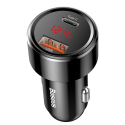 Φορτιστής Αυτοκινήτου Baseus Car Charger 45W (CCMLC20C-01) Black