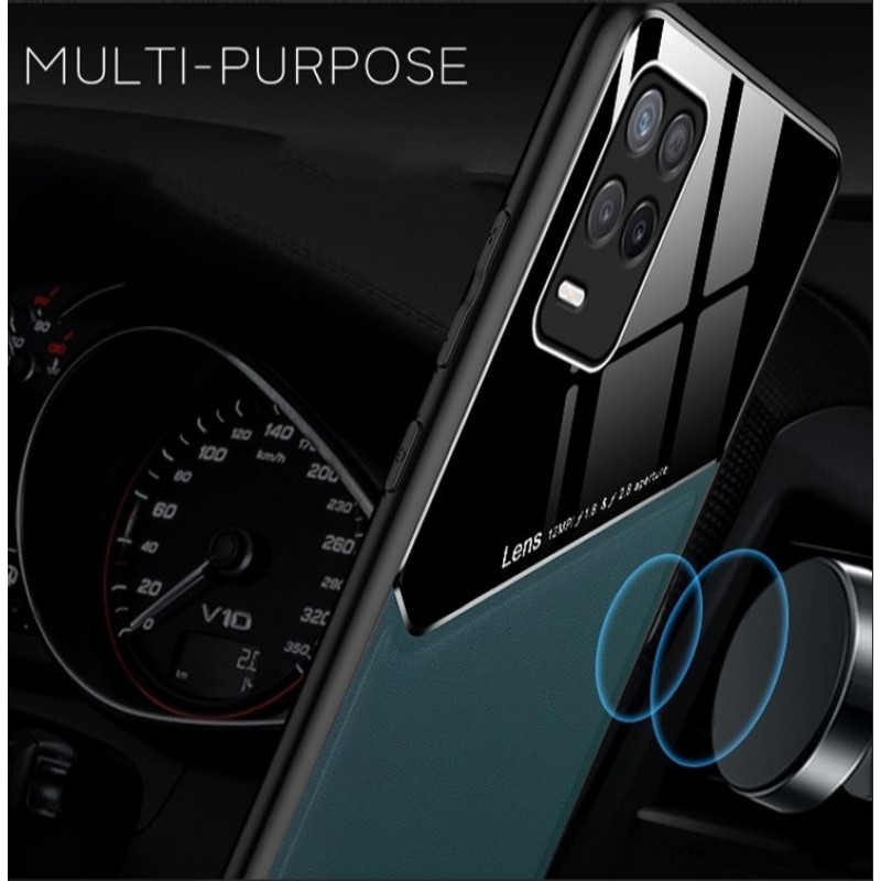 Θήκη TPU & Glass Soft Shockproof Realme C63 / 61 Green