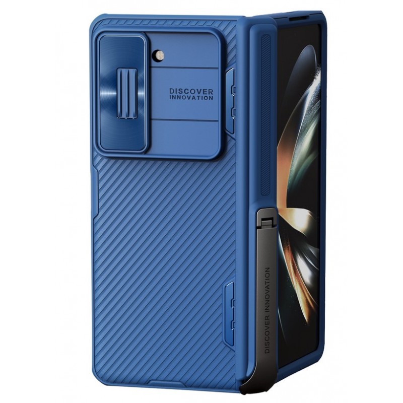 Θήκη NILLKIN Camshield Fold Stand Hard Case Samsung Galaxy Z Fold5 5G SM-F946 Blue Θήκη NILLKIN Camshield Fold Stand Hard Case Samsung Galaxy Z Fold5 5G SM-F946 Blue