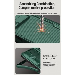 Θήκη NILLKIN Camshield Fold Stand Hard Case Samsung Galaxy Z Fold5 5G SM-F946 Blue Θήκη NILLKIN Camshield Fold Stand Hard Case Samsung Galaxy Z Fold5 5G SM-F946 Blue