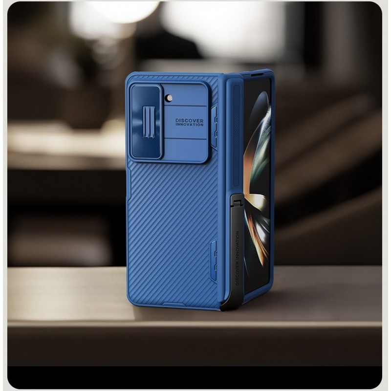 Θήκη NILLKIN Camshield Fold Stand Hard Case Samsung Galaxy Z Fold5 5G SM-F946 Blue Θήκη NILLKIN Camshield Fold Stand Hard Case Samsung Galaxy Z Fold5 5G SM-F946 Blue