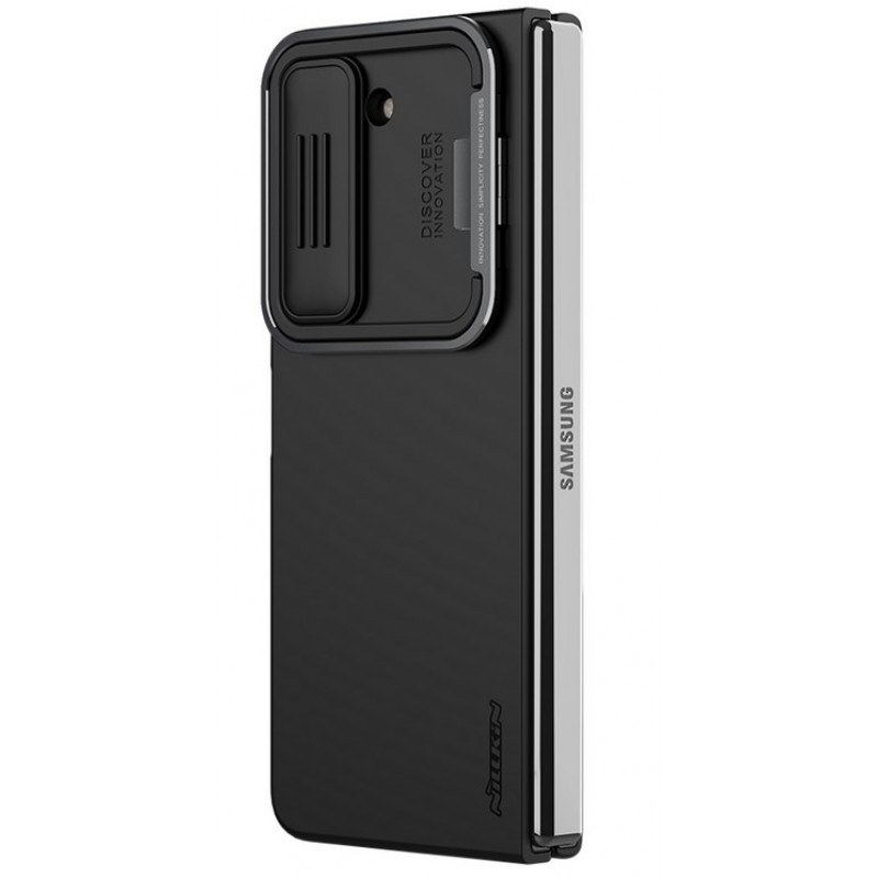 Θήκη NILLKIN CamShield Silky Silicone Case Samsung Galaxy Z Fold5 5G SM-F946 Black Θήκη NILLKIN CamShield Silky Silicone Case Samsung Galaxy Z Fold5 5G SM-F946 Black
