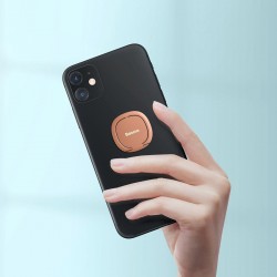 Δαχτυλίδι Συγκράτησης Κινητού Baseus Ring Holder Invisible Ultra Thin Rose Gold