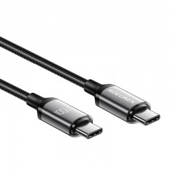 Καλώδιο Rocoren Fast Charging Cable Type-C to Type-C 3m 100W Grey