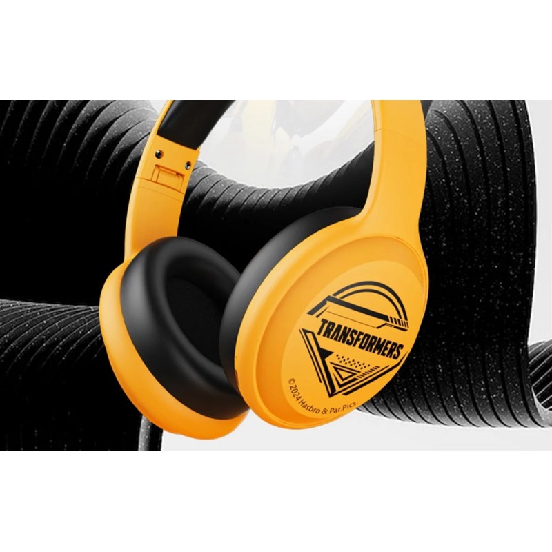 Ακουστικά Bluetooth Headset Transformers TF-G06 Wireless Headphones Yellow