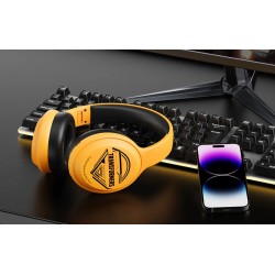 Ακουστικά Bluetooth Headset Transformers TF-G06 Wireless Headphones Yellow