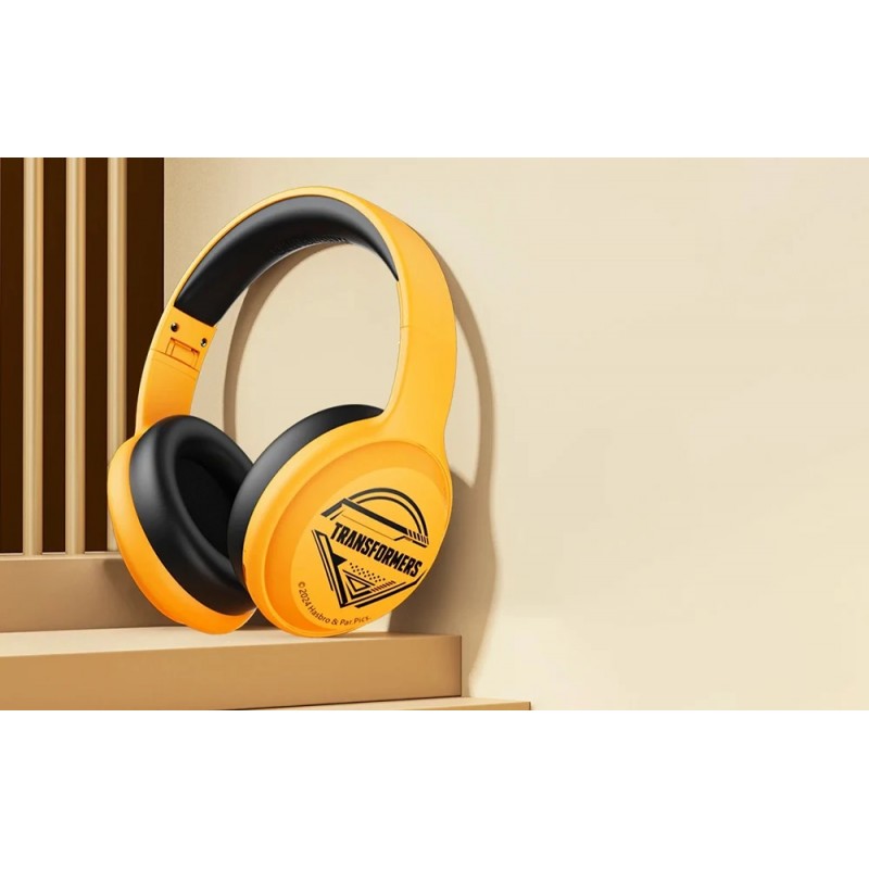 Ακουστικά Bluetooth Headset Transformers TF-G06 Wireless Headphones Yellow