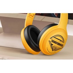 Ακουστικά Bluetooth Headset Transformers TF-G06 Wireless Headphones Yellow