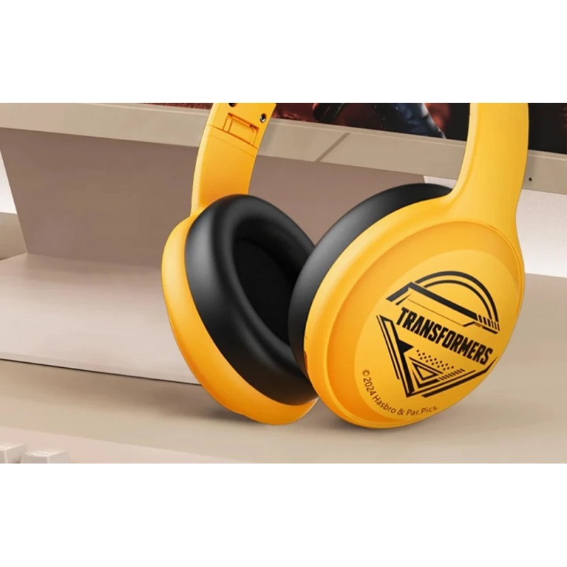 Ακουστικά Bluetooth Headset Transformers TF-G06 Wireless Headphones Yellow
