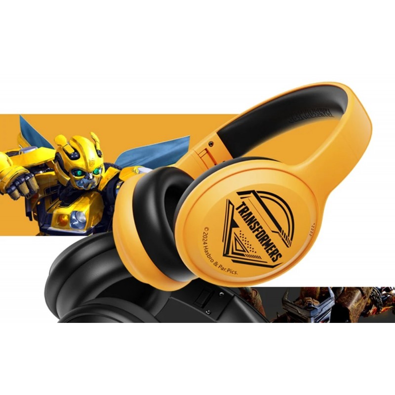Ακουστικά Bluetooth Headset Transformers TF-G06 Wireless Headphones Yellow
