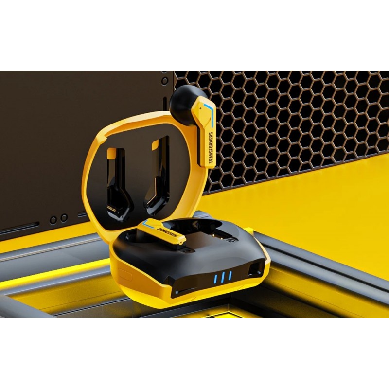 Ακουστικά Bluetooth Transformers TF-T06 TWS Wireless Headphones Yellow