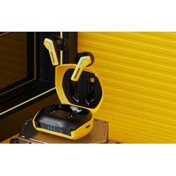 Ακουστικά Bluetooth Transformers TF-T06 TWS Wireless Headphones Yellow